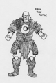 Une armure de pneus Khan
