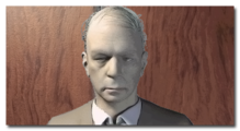 Président Dick Richardson, dirigeant de l'Enclave.