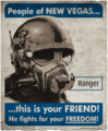« Peuple de New Vegas... Ceci est votre ami ! Il se bat pour votre liberté ! »