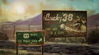 Publicité du Lucky 38 pendant un écran de chargement