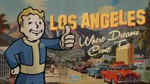 Carte postale promotionnelle « Los Angeles, là où les rêves deviennent réalité »
